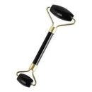 Rolo Pedra de Jade + Placa Gua Sha Massagem Facial Anti Ruga Rolinho Jade Lançamento