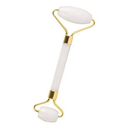 Rolo Pedra de Jade + Placa Gua Sha Massagem Facial Anti Ruga Rolinho Jade Lançamento