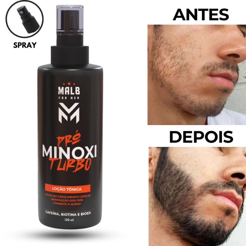 Tônico Capilar Malb For Men Turbo Cabelo Barba e Sobrancelha
