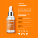 Sérum Clareador Dermachem de Melasma Uniformiza o tom da Pele Clareia Manchas Clareador Niacinamida