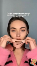 Natal Quente | Bandagem De Emagrecimento Facial – Ferramenta De Lifting , Reafirmante E Anti-Flacidez Em V , Melhora O Q