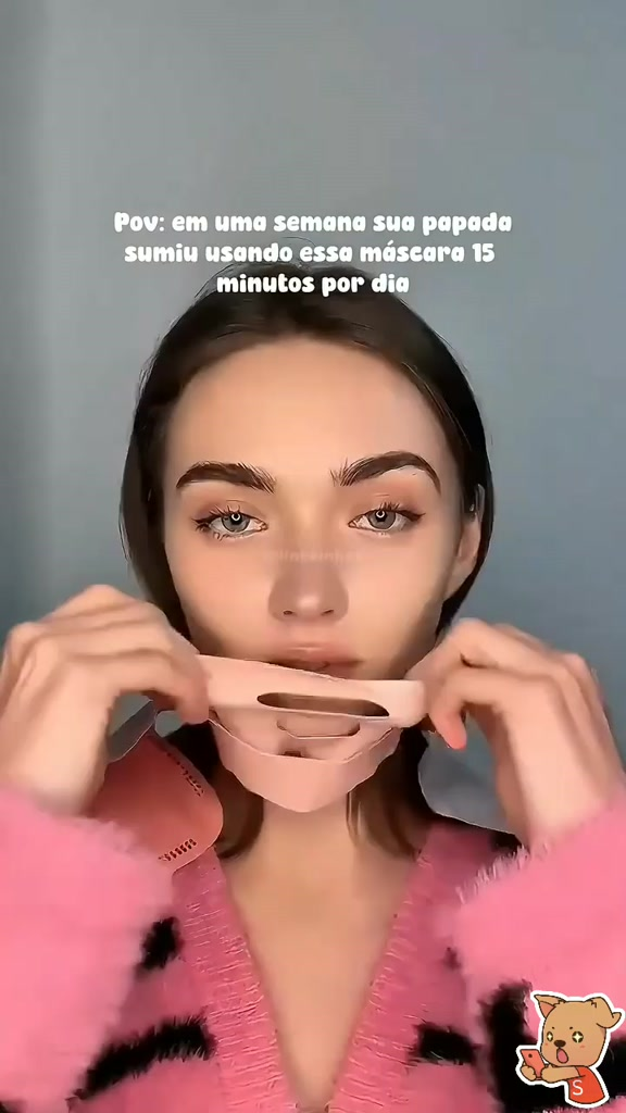 Natal Quente | Bandagem De Emagrecimento Facial – Ferramenta De Lifting , Reafirmante E Anti-Flacidez Em V , Melhora O Q