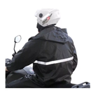 Conjunto Capa De Chuva Roupa Para Motoqueiros Ciclistas Impermeável Calça Jaqueta C/ Capuz