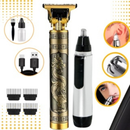 Kit --Barbeador-cuidados masculinos e aparador de pelos Maquina cortar cabelo