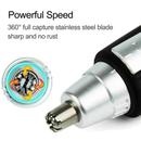 Máquina de Cortar Pelos Cortador Aparador de Cabelos do Nariz e Ouvido Nose Ear Hair Trimmer