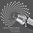 Máquina de Cortar Pelos Cortador Aparador de Cabelos do Nariz e Ouvido Nose Ear Hair Trimmer