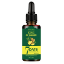 Óleo de Crescimento Capilar Jaysuing Essência de Gengibre King 7 Dias Queda de Cabelo Crescimento Capilar Sérum