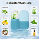 Rolo Facial De Gelo , Reutilizável Para Aliviar O Inchaço Do Rosto E Dos Olhos , Massageador