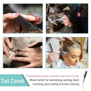 Conjunto De Pente WANMEI – 3 Peças , Tesoura Plana Para Corte De Cabelo Masculino , Ferramenta Profissional Antiestática