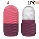 Rolo Facial De Gelo , Reutilizável Para Aliviar O Inchaço Do Rosto E Dos Olhos , Massageador